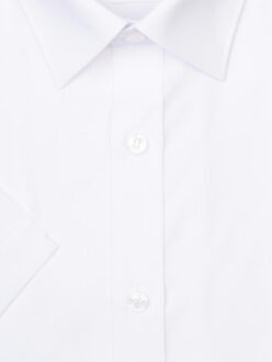 Business hemd korte mouw cityhemd body fit 1/2 arm 213011965/102 Wit - 38 (S)