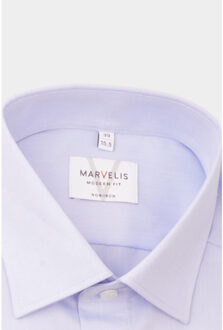 Business hemd lange mouw 470464/11 Blauw - 40 (M)