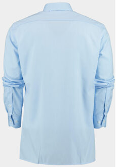 Business hemd lange mouw cityhemd modern fit 1/1 arm 213011976/605 Blauw - 45 (XXL)