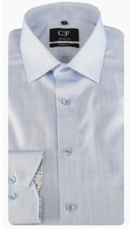 Business hemd lange mouw cityhemd modern fit 1/1 arm 213013011/641 - maat 40 (M) Blauw