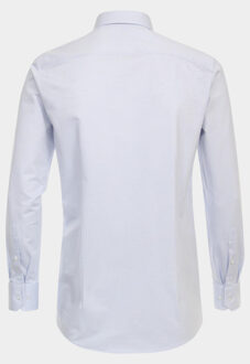 Business hemd lange mouw kent modern fit 144226200/100 Blauw - 40 (M)