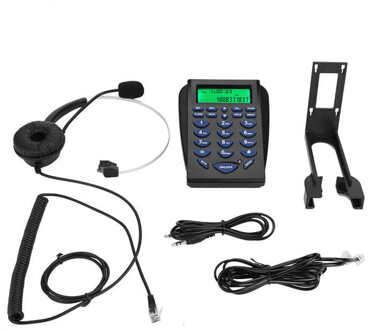 Business Office Multi-Functionele Telefoon Dial Pad Call Center Verkeer Telefoon Headset Telefono Fijo