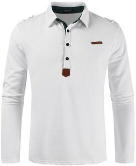 Business Polo Trui Mannen Lange Mouw Trui Mannen Lente Pull Mannen Gebreide Trui Mannelijke Slim Fit Trui Katoen Man # G30 Xl