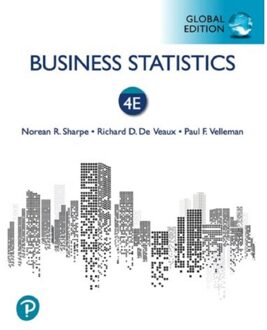 Business Statistics, Global Edition - Norean Sharpe