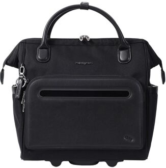 business trolley 15 inch black Zwart