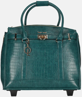 business trolley blauw