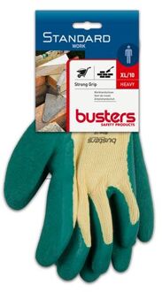 Busters Handschoenen Strong Grip Polyester Groen/beige M10