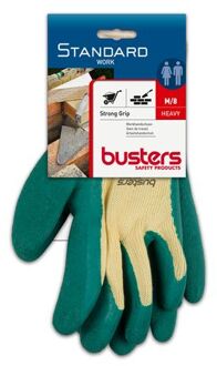 Busters Handschoenen Strong Grip Polyester Groen/beige M8