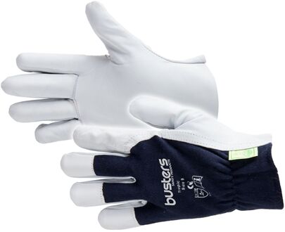 Busters Handschoenen Tropic Leder Zwart/wit Xl