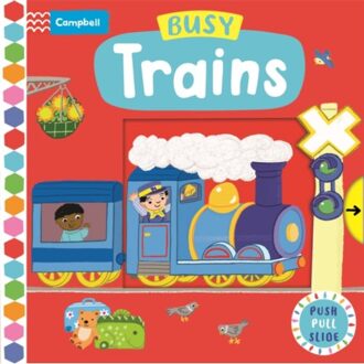 Busy Trains - Campbell Busy Books - Campbell Books