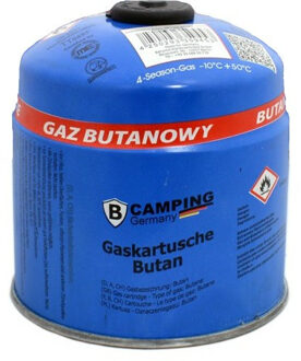 Butaangaspatroon navulling - 500 gram - voor camping kookpit/kookstel