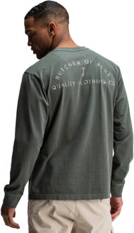 BUTCHER OF BLUE Army qcc loose tee ls Groen