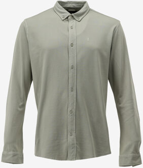 BUTCHER OF BLUE Casual Shirt ROBBINS CLEAN PIQUE SHIRT khaki - L;XL;XXL