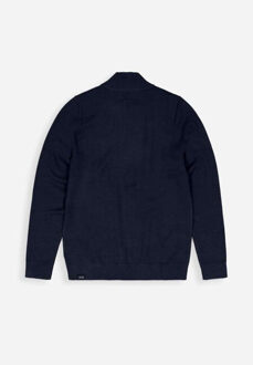 BUTCHER OF BLUE Clifden halfzip Blauw - L