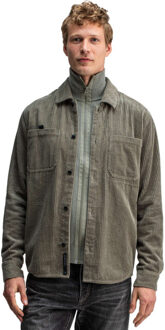 BUTCHER OF BLUE Colby cord overshirt Beige - XXL