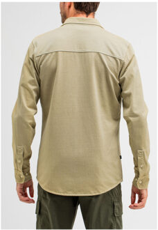 BUTCHER OF BLUE Finn pocket jersey overshirt overshirts m2514021 Groen