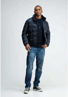 BUTCHER OF BLUE Galena puffer jacket Blauw - XL