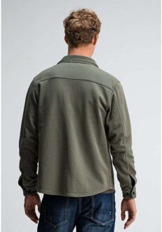 BUTCHER OF BLUE Perry zip overshirt Groen - L