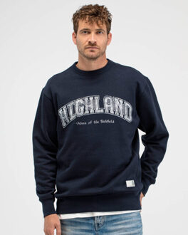 BUTCHER OF BLUE Sweatshirt m2613009 highland - maat M Blauw