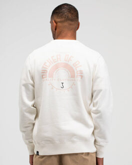 BUTCHER OF BLUE Sweatshirt m2613054 army Ecru - L
