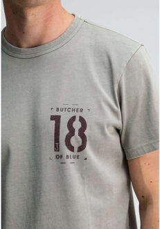 BUTCHER OF BLUE T-shirt korte mouw m2522002 Grijs - XL