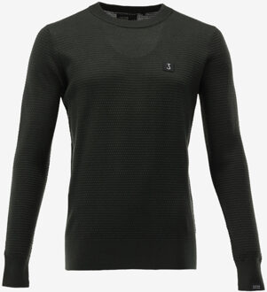 BUTCHER OF BLUE Trui STRUCTURE CREW groen