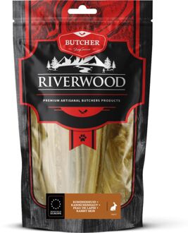 Butcher Shop Series Konijnenhuid - Hondensnack - Konijn - 150 gram