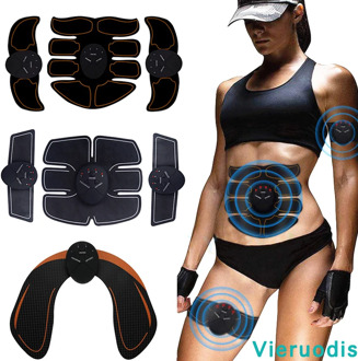 Butt Trainer Muscle Stimulator ABS Fitness Buttocks Abdominal Trainer Toner Slimming Massager Neutral
