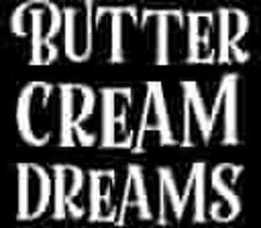 Buttercream Dreams T-shirt - Zwart - 5XL