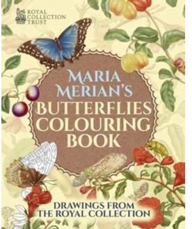 Butterflies Colouring Book - Merian Maria
