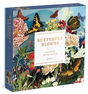 Butterfly Blooms 144 Piece Wood Puzzle