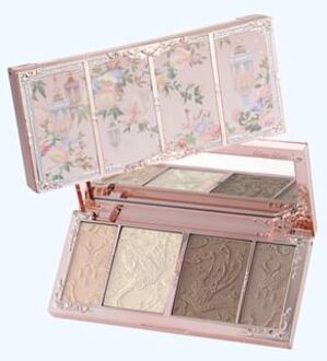 Butterfly Cloud Collar Embossed Highlight & Contour Palette - 02 - Highlighter- en Contourpalet