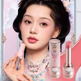Butterfly Cloud Collar Glossy Lipstick (4-6) #C04 Peachy Aqua - 3.5 g