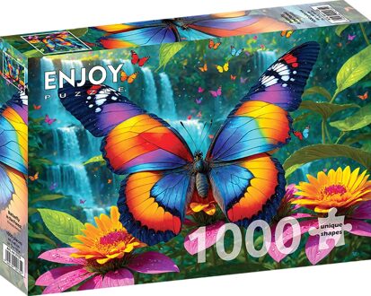 Butterfly in the Forest Puzzel (1000 stukjes)