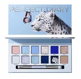 Butterfly & Snow Leopard 12 Color Eyeshadow Palette #21 Butterfly & Snow Leopard
