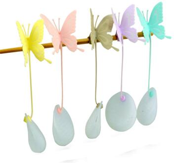Butterfly Tea Bags Strainers Silicone Filter Tea Infuser Silica Cute Teabags For Tea & Coffee Drinkware Butterfly Tea Maker