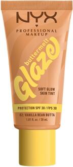 Buttermelt Glaze Soft Glow Skin Tint + SPF/FPS 30 Foundation (Various Shades) - Vanilla
