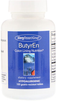 ButyrEn 100 Gastric-Resistant Tablets - Allergy Research Group