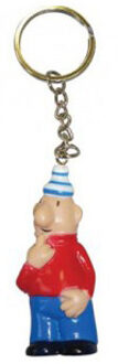 Buurman & Buurman Sleutelhanger Rood Plastic