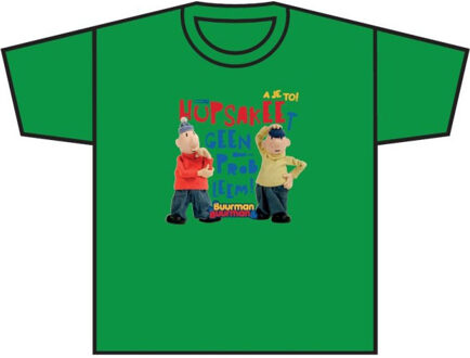 Buurman & Buurman t-shirt groen, maat 98/104