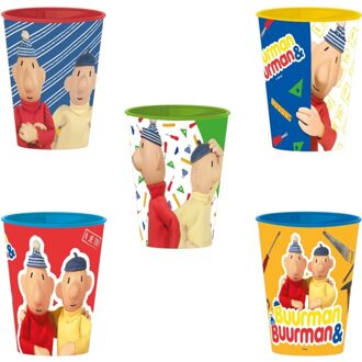Buurman En Buurman Feestbekers 260 Ml 5-pack Multicolor