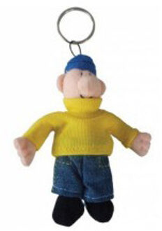 Buurman en Buurman Pluche Sleutelhanger - Geel