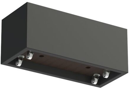 Buxus polyester 120x50x50 cm met wielen