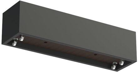 Buxus polyester 200x50x50 cm met wielen