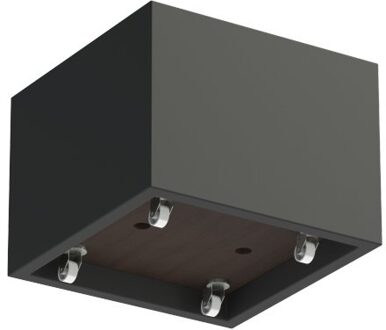 Buxus polyester 80x80x60 cm met wielen