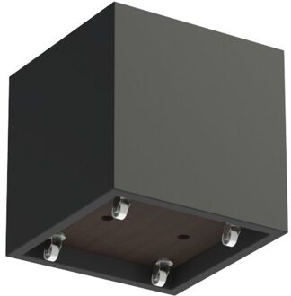 Buxus polyester 80x80x80 cm met wielen