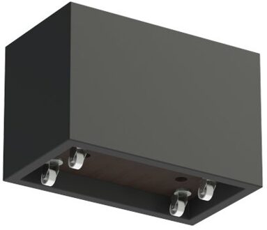 Buxus polyester 90x50x60 cm met wielen