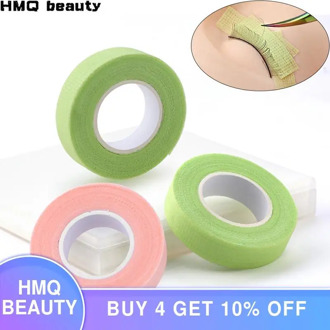 Buy 1 Get 1 Free Non-woven grafted eyelash tape with holes breathable comfortable sensitive resistant eye pad Eyelash extension