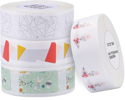 【Buy 5 Krijgen 30% Korting 】Niimbot D11 Leuke Decoratie Thermische Sticker Party Waterdicht Voor Draagbare Label Printer 1 roll hart