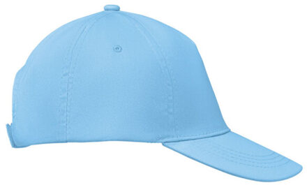 Buzz 5 paneel baseball cap - maat One size Blauw